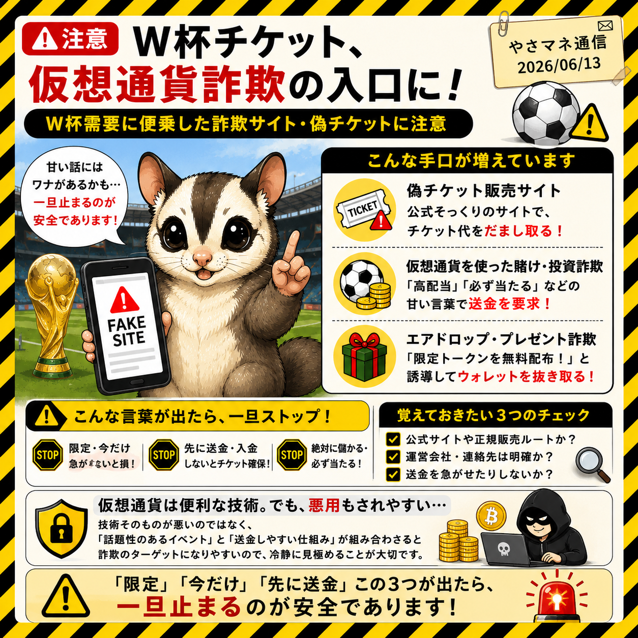 仮想通貨詐欺対策の解説画像